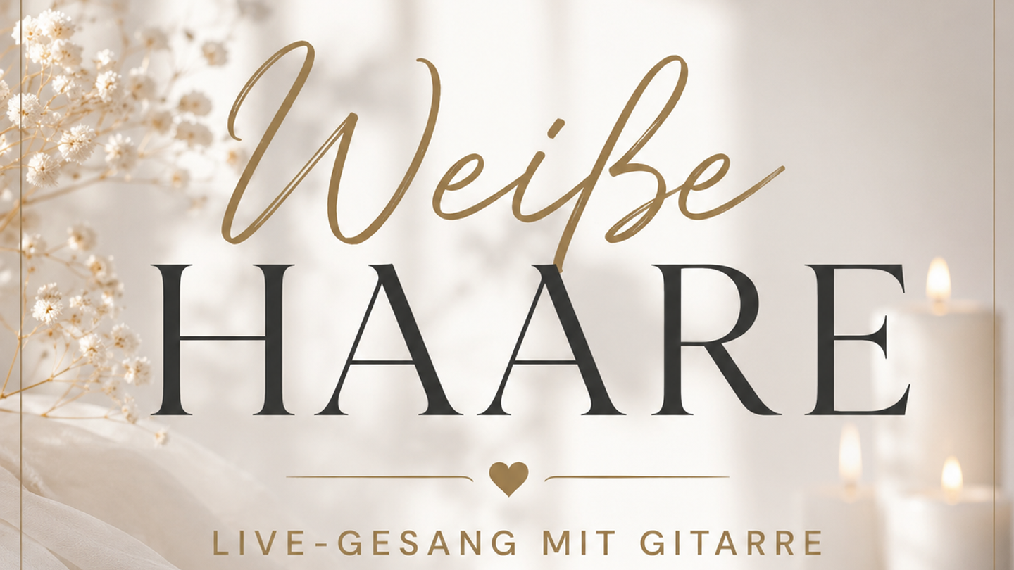 Weißen Haare
